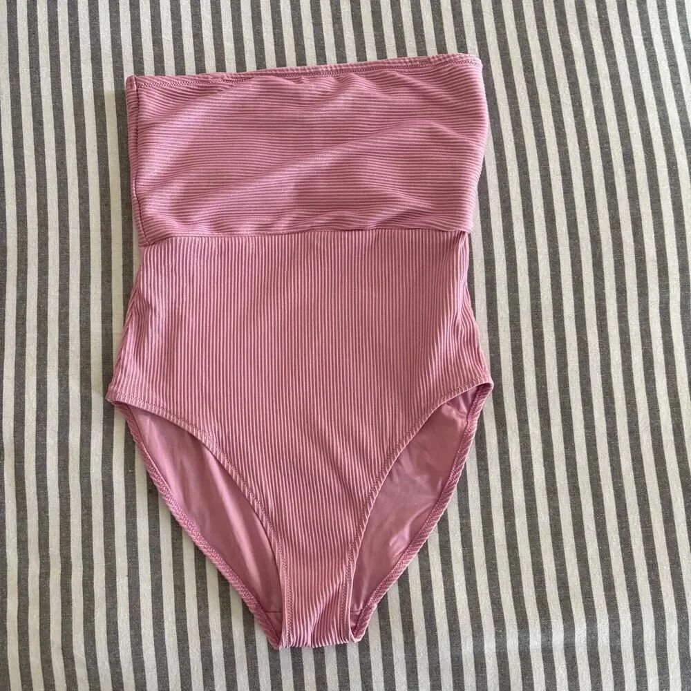 Old Navy Metallic Shine One-Piece Swimsuit Size Medium - No straps